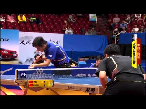 2014 China Open (MS-QF) FAN Zhendong CHN vs WANG Hao CHN {HD}