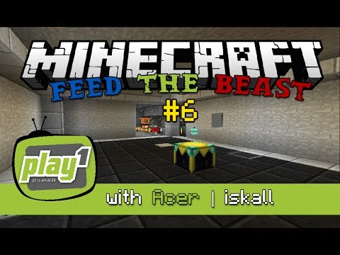 Iskall Plays Minecraft FTB #6 - ME Item sorting / Applied Energistics