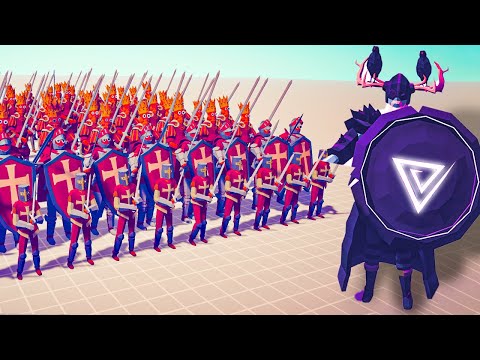 ODIN Vs MEDIEVAL TEAM / Totally Accurate Battle Simulator ( TABS )