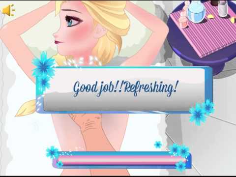 Frozen Game Elsa Massage