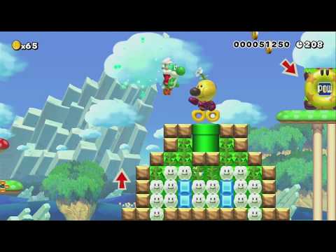 Magic Mushrooms by J☆M - SUPER MARIO MAKER - NO COMMENTARY 1bg
