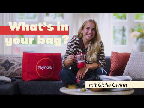 Giulia Gwinn's TK Maxx Einkaufs-Haul | What’s In Your Bag?