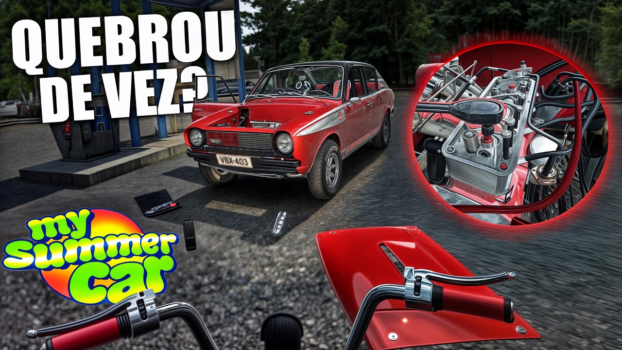 MEU CARRO FEZ UM BARULHO CARO! - My Summer Car NOVA ERA #128