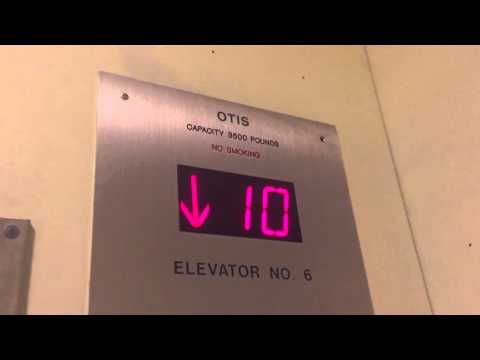 OTIS Autotronic/Series 4 Traction Service Elevators @ Westgate Hotel, San Diego, CA