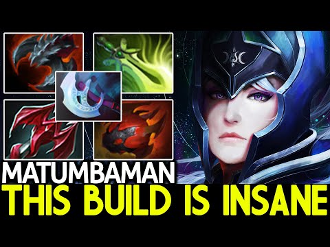 MATUMBAMAN [Luna] This Build is Insane Super Raid Boss 7.26 Dota 2