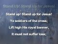 Stand up for Jesus😇