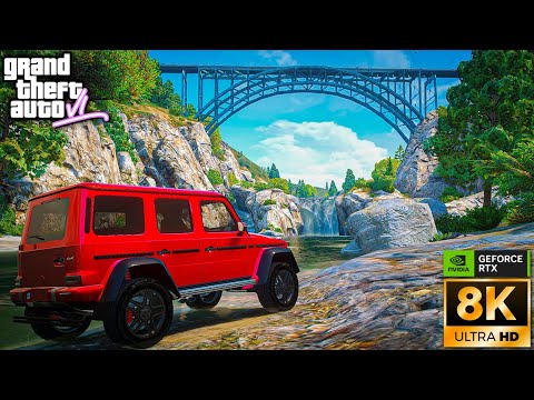GTA VI ULTRA REALISTIC GRAPHICS [Mercedes-Benz G-Class G 63 AMG] RTX 4090Ti MAXED OUT!