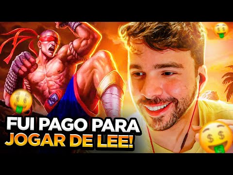 ME PAGARAM R$150 PRA JOGAR DE LEE SIN!