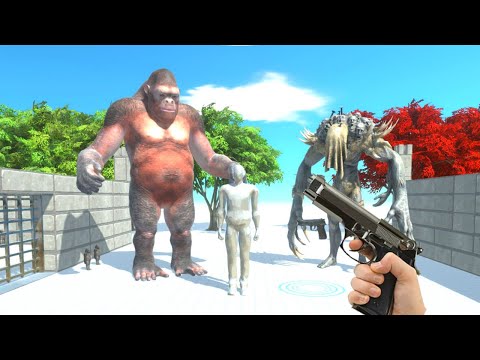 FPS VS PRIMATES & INFERNALS FORT - ANIMAL REVOLT BATTLE SIMULATOR