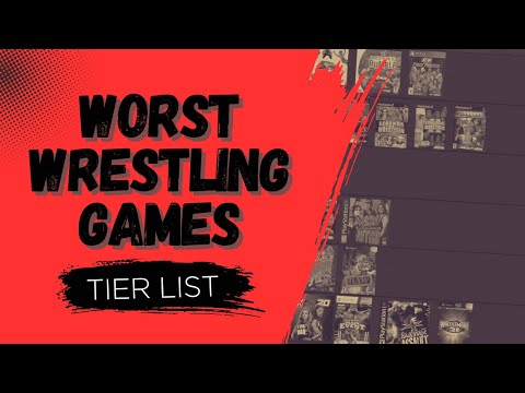 Ranking the WORST Wrestling Games!