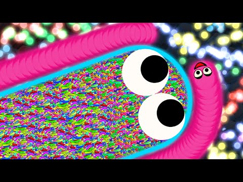 Slither.io A.I. 1 Pro Tiny Snake Destroy Giant Snakes - Epic Slitherio Gameplay