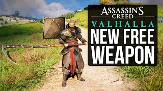 New Free Weapon Out Now For Limited Time In Assassin&#39;s Creed Valhalla (AC Valhalla Eclipse Scythe)