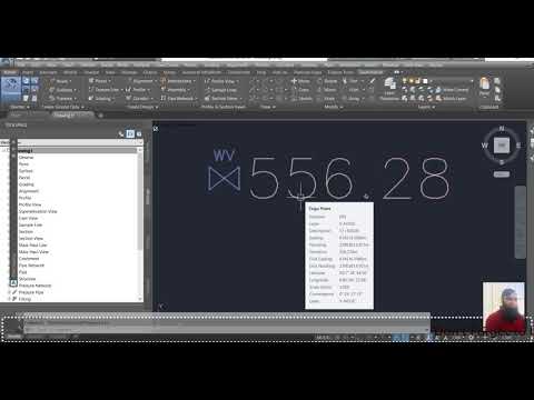 Autocad Civil 3D Import points and Create contours / surface