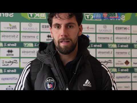 Arturo Calabresi dopo Como-Pisa 2-2