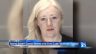 Case against Kristine Barnet is dismissed