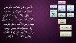 صورة الدرس 136   الامران المتعاقبان