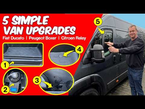 Protect Your Van: 5 Quick Mods for Ducato, Boxer & Relay