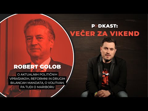 Večer za vikend z Robertom Golobom: Razlog, da je nastala Svoboda, je še vedno živ