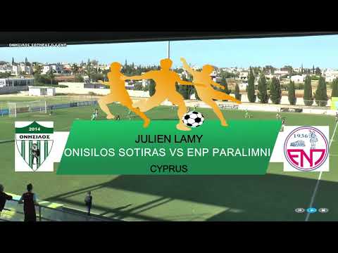 Julien Lamy (winger) Onisilos Sotiras vs EN Paralimni