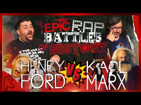 Henry Ford vs Karl Marx. Epic Rap Battles Of History - @ERB | RENEGADES REACT