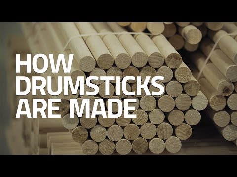 How music drum sticks are made