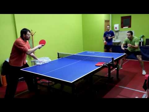 Miloš Svirčev i Dragan Živanov - Multiboll - 4 xxbackhand- forehand - 14. 03. 2017.