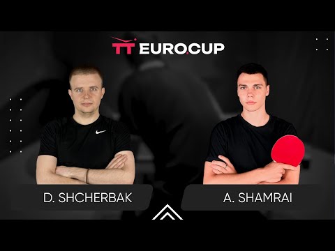 09:30 Denys Shcherbak - Andrii Shamrai 21.09.2024 TT Euro.Cup Ukraine Elite. TABLE 3