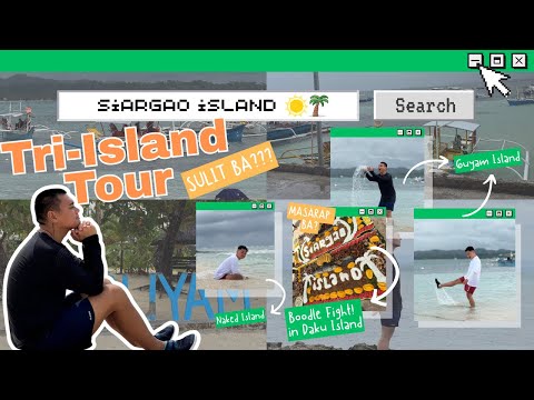 Siargao Vlog 3! Tri Island Tour by Colz Travel