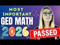 GED Math 2026 Pass The GED Math Test With EASE