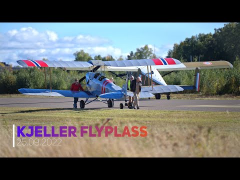 Kjeller flyplass 25.09.2022 | 8k 60fps