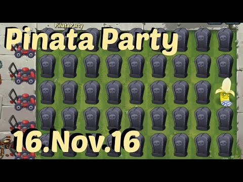 Plants vs Zombies 2 - Pinata Party (16.November.16)