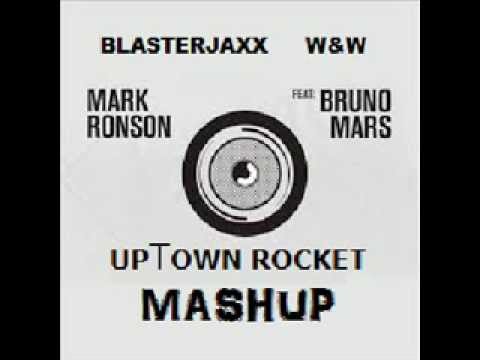 Mark Ronson Ft, Bruno Mars vs Blasterjaxx & W&W - Uptown Rocket Mashup