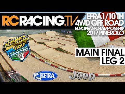 EFRA 1/10th 4WD Off Road Euros 2017 - A Main Leg 2