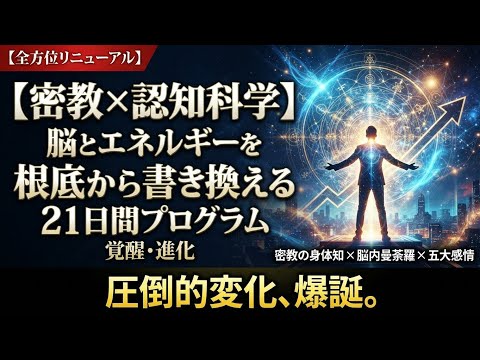現役僧侶×認知科学｜21日で宿命を書き換えます 現役僧侶×認知科学気功｜「脳内曼荼羅」書き換えコーチング