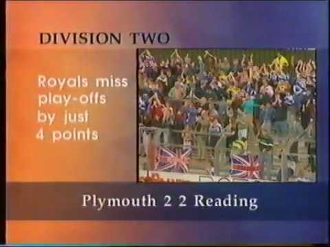 Plymouth Argyle 2-2 Reading 1992/93