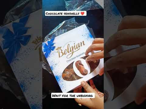 Unboxing the Belgian chocolate 🍫