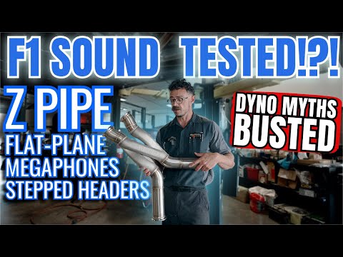 Does Viral Z-Pipe Really Work? Dyno Testing“F1 Exhaust” Secrets w/ GT350 Stepped Headers & Megaphone