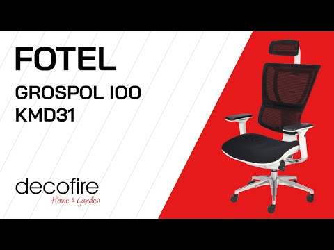 💻 Fotel Biurowy GROSPOL IOO KMD31L | DECOFIRE