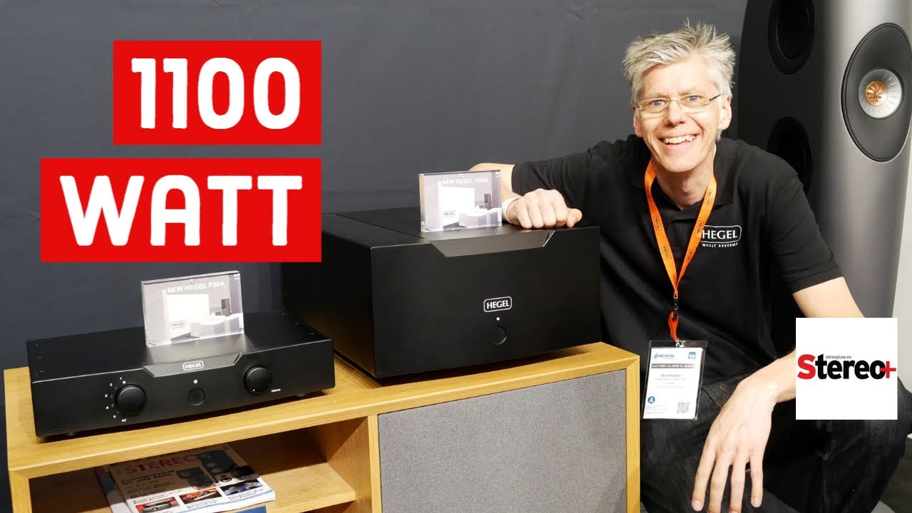 HIGH END MUNICH 2022: Hegel H30A og P30A