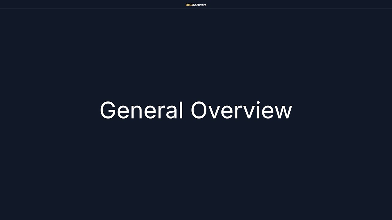 General Overview