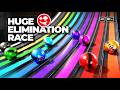 Marble Elimination Race 2 It S HUGE Marbles Marblerun Marblerace Asmr Sensory