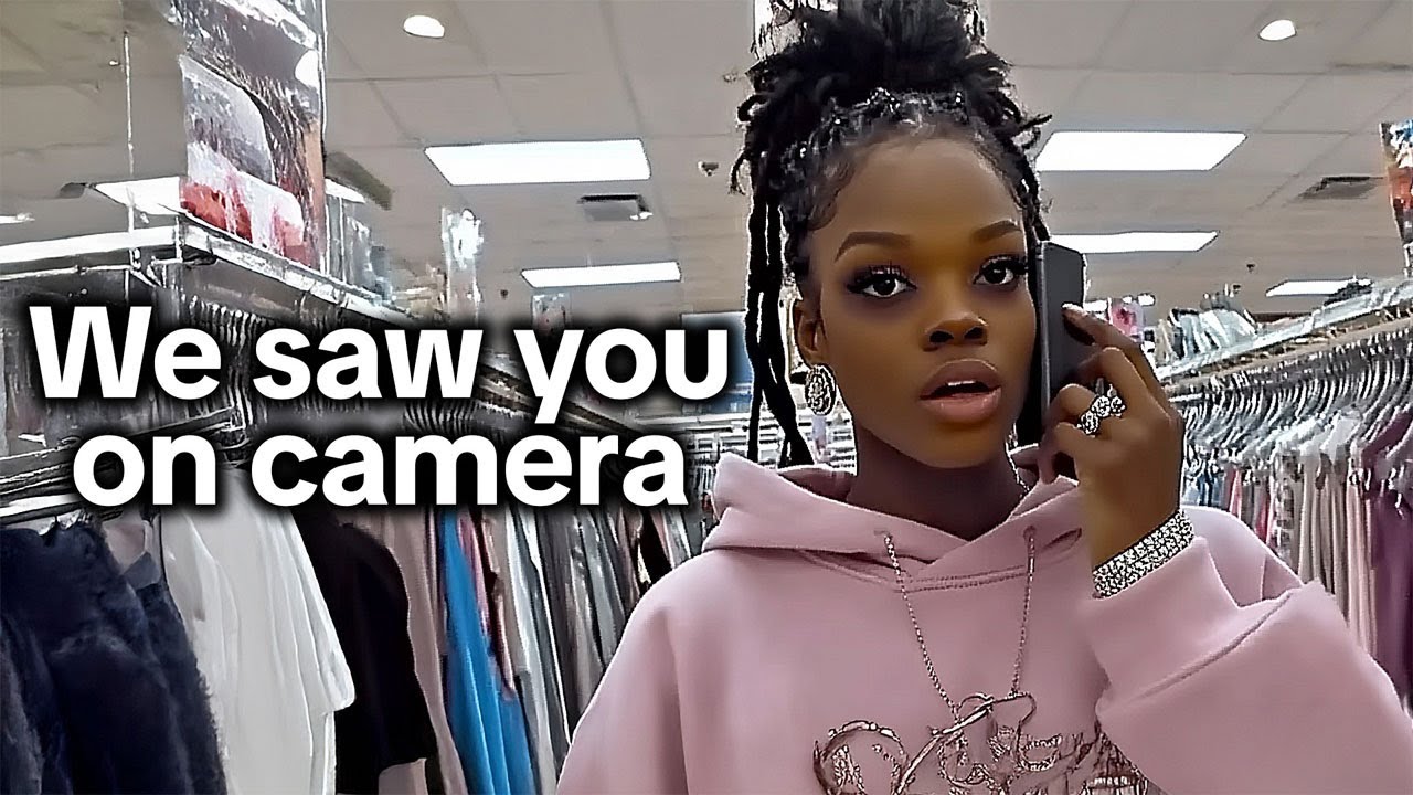 When Cops Surprise Shoplifters in the Act