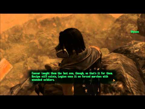 Fallout New Vegas: Lonesome Road - Talking to Ulysses After the Ending