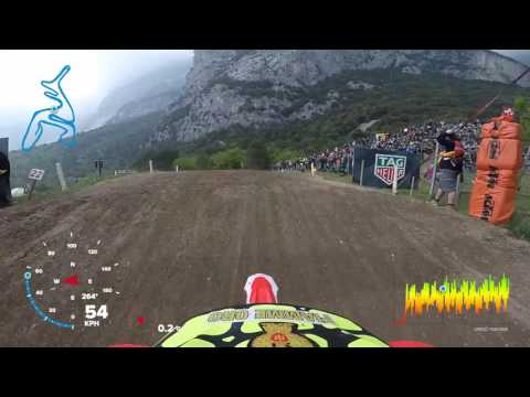 First GoPro Lap with Michele CERVELLIN_MXGP of Trentino 2017 - Motocross