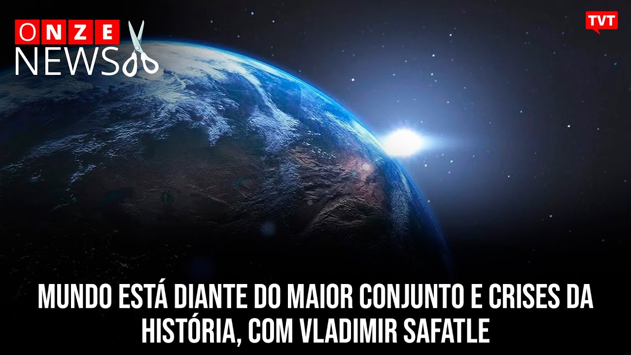 Mundo está diante do maior conjunto e crises da história, com Vladimir Safatle