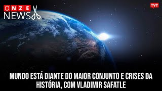 Mundo está diante do maior conjunto e crises da história, com Vladimir Safatle