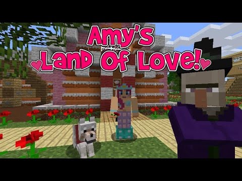 Mind-Blowing Witch Encounter in Amy's Love Land! | Minecraft