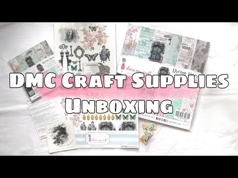 DRESS MY CRAFT SUPPLIES UNBOXING || Dream Door Kit || Craft supply unboxing