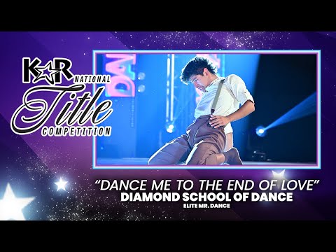 Bryan Cabrera| Diamond School of Dance | Anaheim Elite Mr. Dance National Title Winner