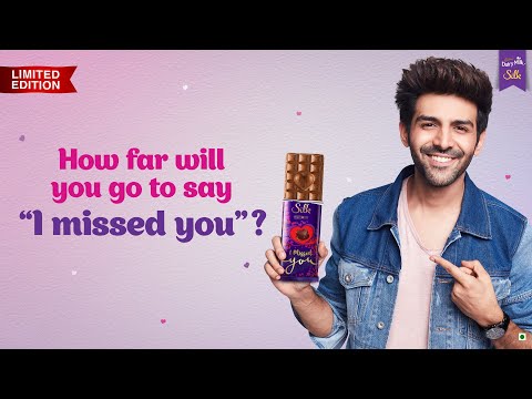 Cadbury Silk Heart Pop – 'I Missed You' ❤️
